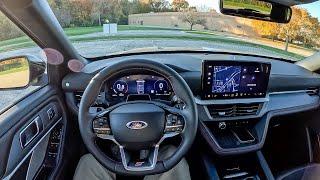 2025 Ford Explorer ST - POV Test Drive (Binaural Audio)