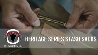 New Arrival - BlackOvis Heritage Series Stash Sacks