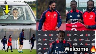 ️DONE Deal! Welcome to Manchester United, 1st signing under Amorim ARRIVES at Carrington training