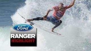 2012 Rip Curl Pro men's Round 3 - Heat 6 highlights presented by Ford Ranger