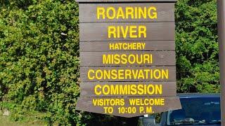 Motorcycle camping at Roaring River State Park #harleydavidson #motorcycleadventures