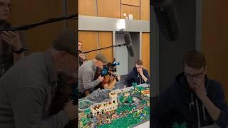 Zusammengebaut 2024 LEGO Ausstellung Aufbautag: HR Hessenschau vor Ort #lego