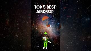 Top 5 best Airdrops️#shorts #crypto #airdrops