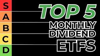 The TOP 5 Monthly Dividend ETFs You've Never Heard Of