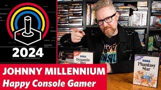 Happy Console Gamer Johnny Millennium Clayton Morris - PRGE 2024 - Portland Retro Gaming Expo