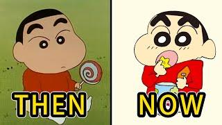 Crayon Shin-chan(1992) Cast Then and Now