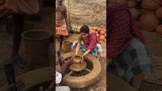 Into Our Traditional Clay Pottery Making  #shorts | Sakshi Agarwal