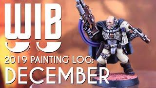 2019 Mini Painting Log: December