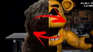 Trtf 1-4 and Five Nights at Yeats 1-4 but their jumpscares are swaped