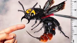 STUNG by the MAMMOTH Wasp! (Extremely Rare)