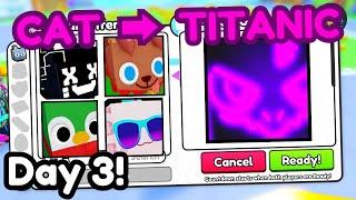 Cat to Titanic #3 - PRO PLAZA UNLOCKED! 10M+ Gems Profit! (Pet Simulator 99)