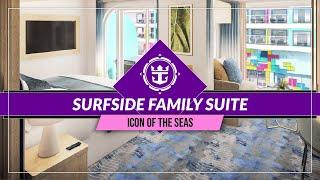 Icon of the Seas | Surfside Family Suite (SF): Cabin Tour