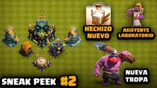 ASI FUNCIONA EL NUEVO HECHIZO, NUEVA TROPA, NUEVA DEFENSA & MÁS  | SNEAK PEEK #2 EN CLASH OF CLANS