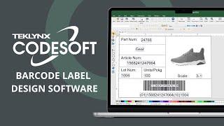 Key Features of CODESOFT Barcode Label Design Software