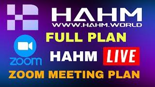 Hahm World Zoom Meeting Live Youtuber | Hahm Daily Task Complate System