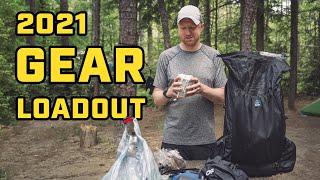 Full Comfort Backpacking Gear Loadout (for 6 days)