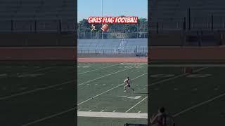 Girls High school FLAG Football #youtube #shorts #tahitianthunder #flagfootball #girlsflagfootball