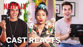 Guess the '90s Thing Challenge | Julie and the Phantoms Cast Reacts | Netflix After School