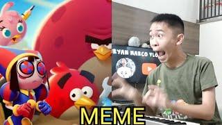 DIGITAL ANGRY BIRDS CIRCUS MEME.