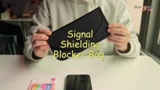 Cell Phone Anti Radiation RF Signal Shielding Blocker Bag Pouch Case For Xiaomi iPhone Samsung.