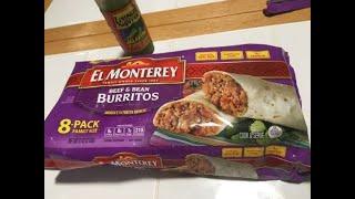 El Monterey beef & bean Burritos