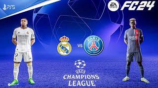 FC 24 - PSG Vs Real Madrid - Ft. Mbappe,Oshimhen | UEFA Champions League Final 24/25| PS5™ [4K60]