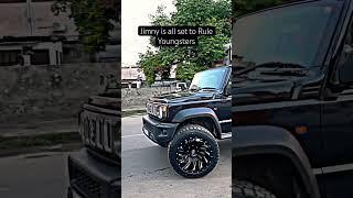 Modified Jimny with Alloys 2023 #carlover #cars #trending #Shorts #jimny #ytshorts #modified #suzuki