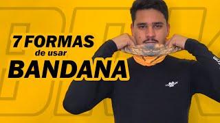 Como Usar BANDANA? - 7 Maneiras Diferentes para usar BANDANA TUBENECK BRK