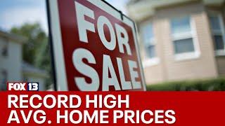 Average home price reaches record high | FOX 13 Seattle