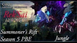 Rek'Sai Jungle Full Gameplay