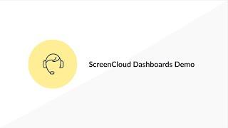 ScreenCloud Dashboards Demo