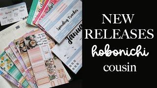 HOBONICHI COUSIN NEW RELEASES STICKERS AND BUDGET KITS | Raspberyl Designs