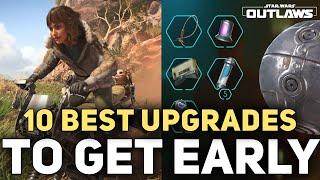 Get These 10 Powerful UPGRADES Early (Weapons, Abilities, & Vehicles) Star Wars Outlaws