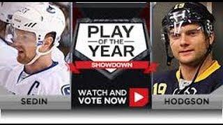 TSN Play Of The Year Showdown Sedin VS Hodgson