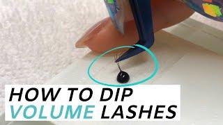 HOW TO DO: Volume Lash Extensions (Lash Glue Tip)