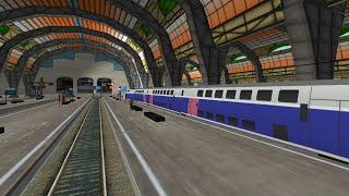 Euro Train Simulator iPhone : Voyage complet en T.G.V. Duplex, de Paris-Gare de Lyon à Milan-Centr.