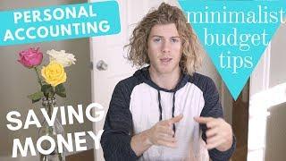 Saving Money by Tracking Expenses | Minimalist Budget Tips