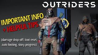 Helpful Information & Tips (Important Settings, Maximizing Loot, Combat Tips, etc) - Outriders