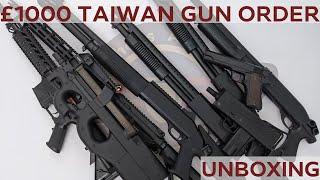 [PREVIEW] [UNBOXING] £1000 TAIWAN GUN ORDER UNBOXING SEPT 2020 - 10 GUNS - 2 PARCELS