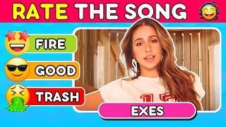 RATE THE SONG   2024 Top Songs Tier List | Music Quiz #5