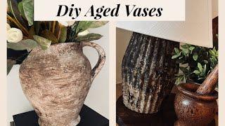 Diy aged vessels part II / High end dupe