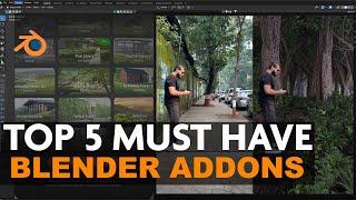 Top 5 Free Addons for blender