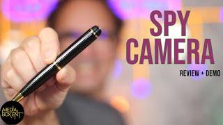 Spy Hidden Pen Camera HD 1080P راه اندازی ویدیو و نسخه ی نمایشی کامل