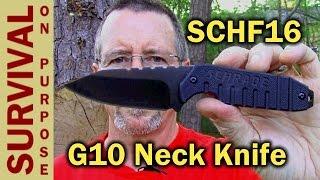 Schrade SCHF16 Neck Knife Review - Survival Gear