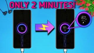 2+ Tricks To Change Your Phone Battery Ultra Fast Charger !!