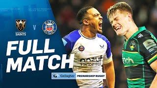 Northampton v Bath - FULL MATCH | Game Of The Season Contender! | Gallagher Premiership 24/25