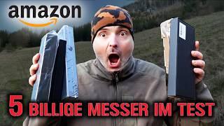 Die 5 billigsten Amazon Messer im Vergleich