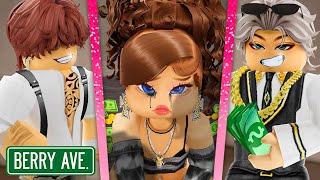BADDIE Made TWO HEARTHROBS ENEMIES BEG For Love!Berry Avenue Story