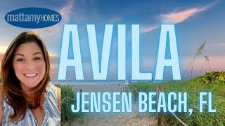 AVILA New Model Home Tour in Jensen Beach Florida from Mattamy Homes