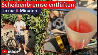 Shimano Scheibenbremse entlüften – schnell und einfach in nur 5 Minuten